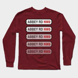 Abbey Road (Fade) Long Sleeve T-Shirt